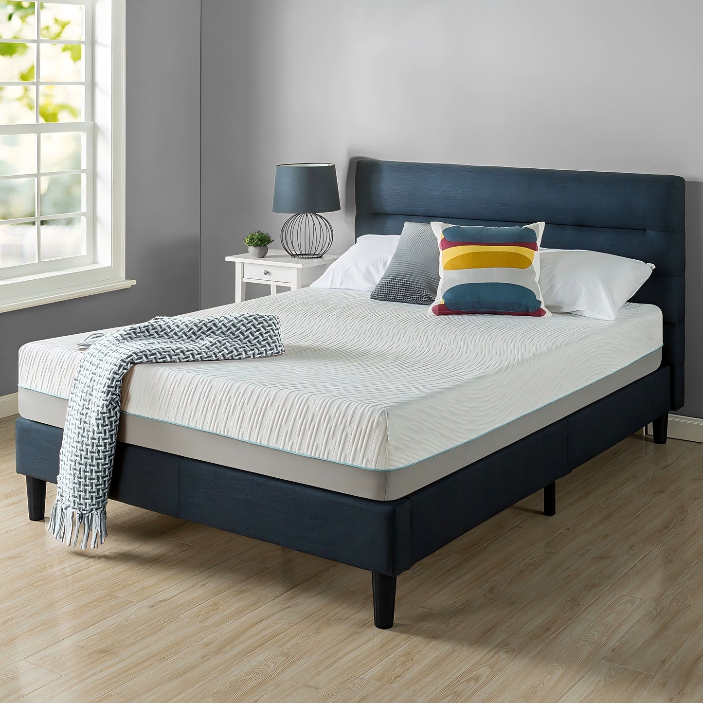 Queen Mattress, Babyqueen 10 inch Medium Cooling Gel Memory Foam Mattress in Box, Queen
