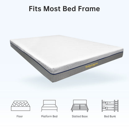 Queen Mattress, Babyqueen 10 inch Queen Size Memory Foam Mattress in Box, Adult