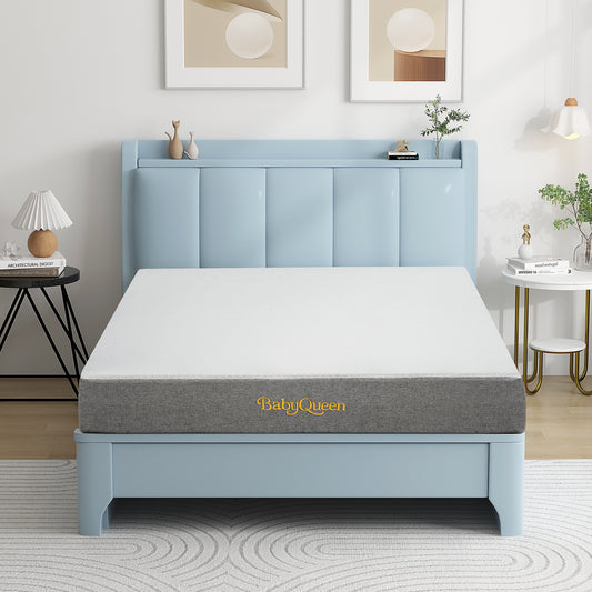 Twin Mattress, Babyqueen 8 inch Twin Size Medium Gel Memory Foam Mattress in a Box, Pressure Relieving