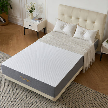Babyqueen Full Mattress 6 inch Gel Memory Foam Mattress, Medium Firm for Edge Support & Pressure Relief, Motion Isolation, CertiPUR-US Certified