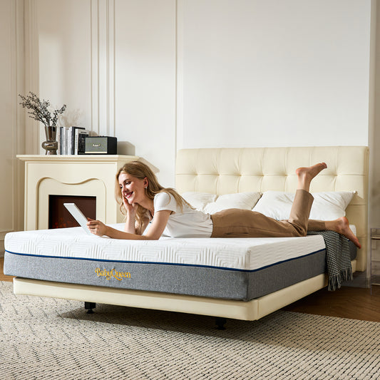 Full Size Mattress, Babyqueen 12" Memory Foam Mattress in a Box, Cooling and Pressure Relief