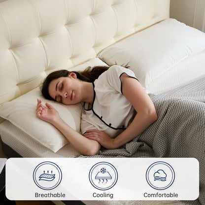 Babyqueen 12 inch Queen Mattress, Cooling Gel Memory Foam & Medium Comfort Queen Size Mattress in a Box, Motion Isolation & Pressure Relief, CertiPUR-US Certified