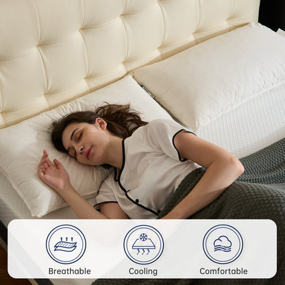 Babyqueen Full Mattress Gel Memory Foam Mattress 10 inch, Medium Firm Support & Breathable Cooling, Mattress in a Box