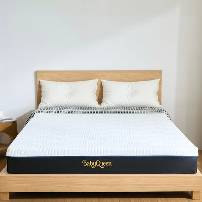 Babyqueen Queen Memory Foam Mattress, Medium Firm Support for Pressure Relief, Breathable Cooling, 8 Inch Mattress in a Box