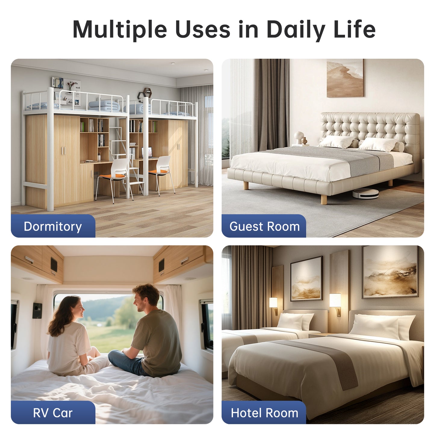 Full Size Mattress, Babyqueen 10" Memory Foam Mattress in a Box, Cooling and Pressure Relief