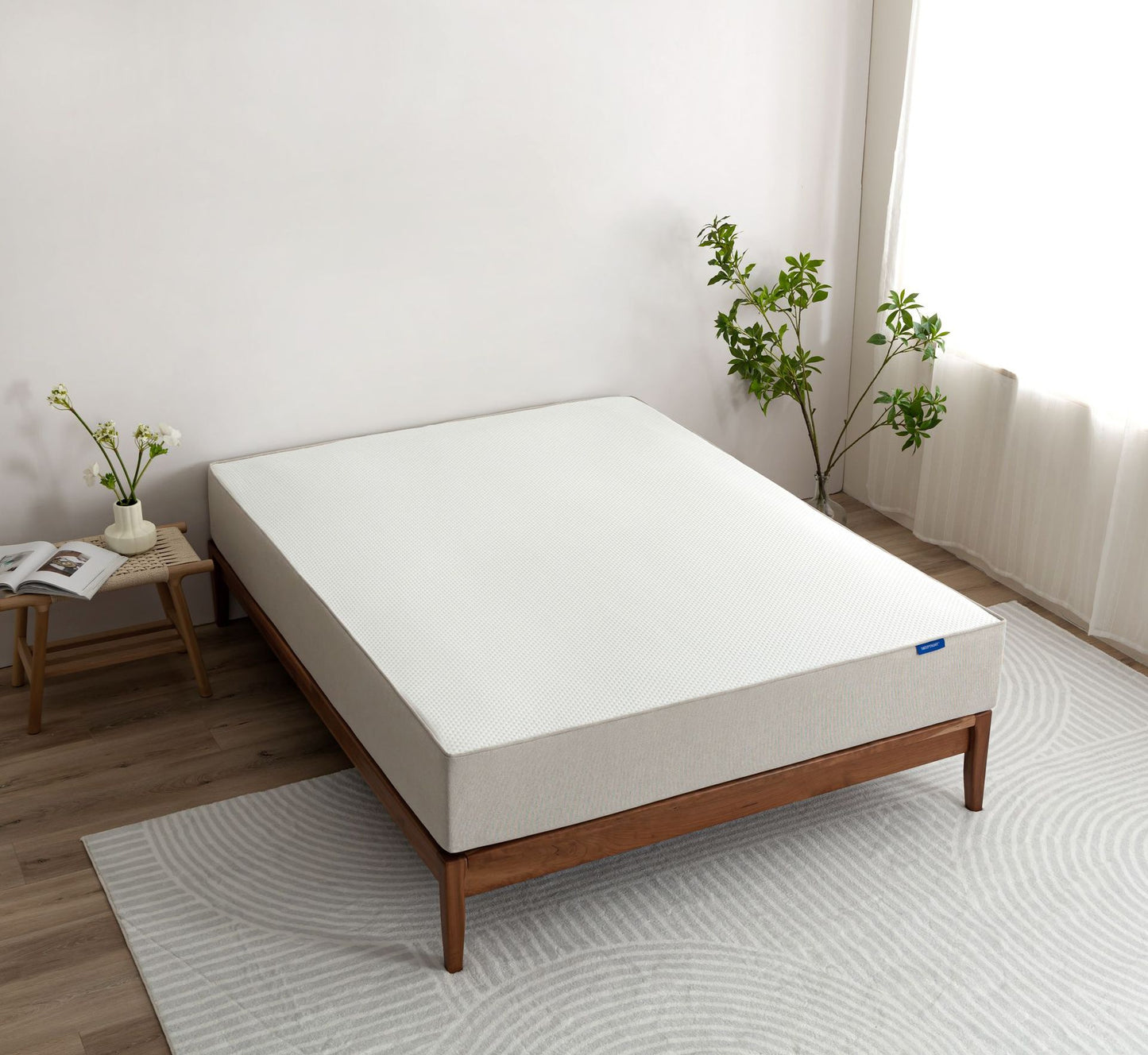 Twin Size Mattress, Babyqueen 8" Medium Firm Memory Foam Mattress, Twin Mattress in a Box
