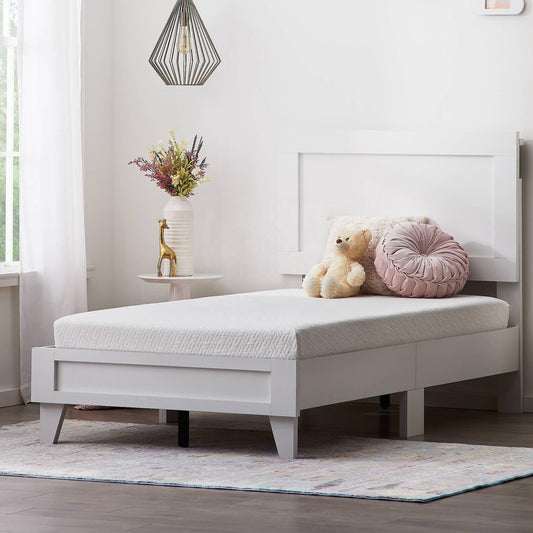 Babyqueen 6 inch Medium Twin Size Gel Memory Foam Mattress in a Box